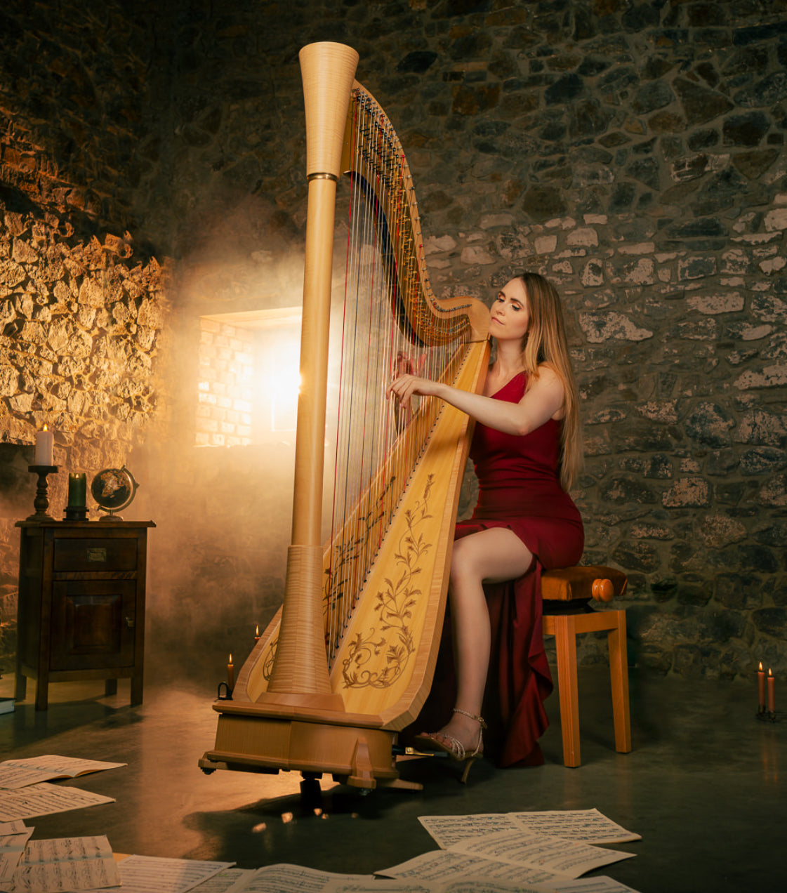 Live Harpist